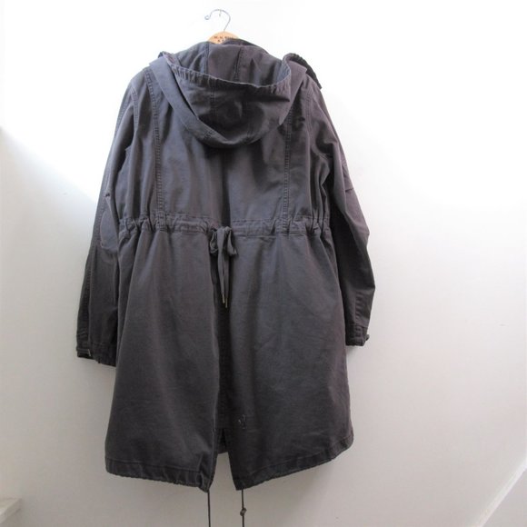 Anthropologie 3 in 1 Parka Coat with Removeable Patchwork Quilted Vest - Picture 4 of 7